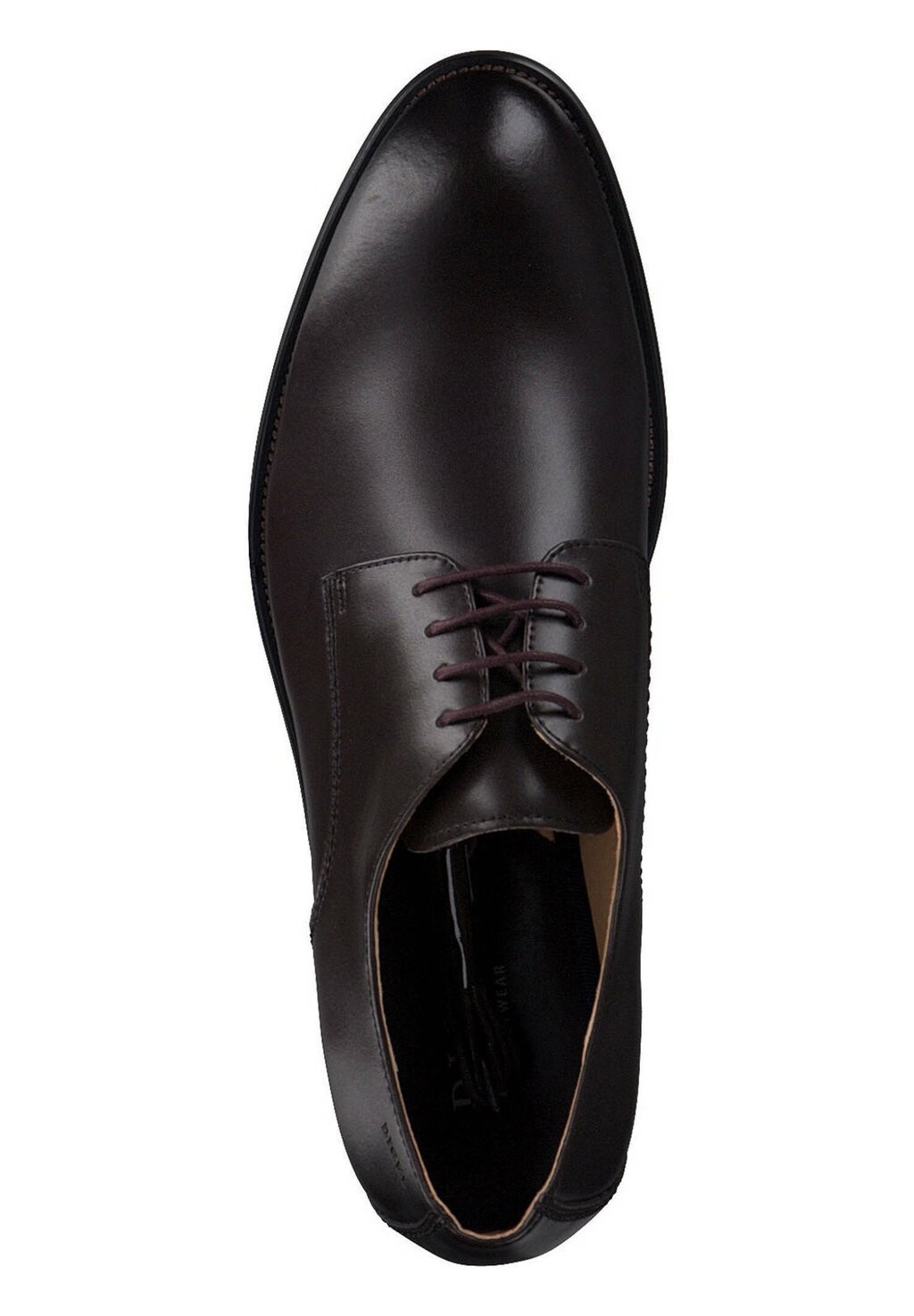 Элегантные туфли на шнуровке Sebastian Digel, цвет dark brown — фото 3