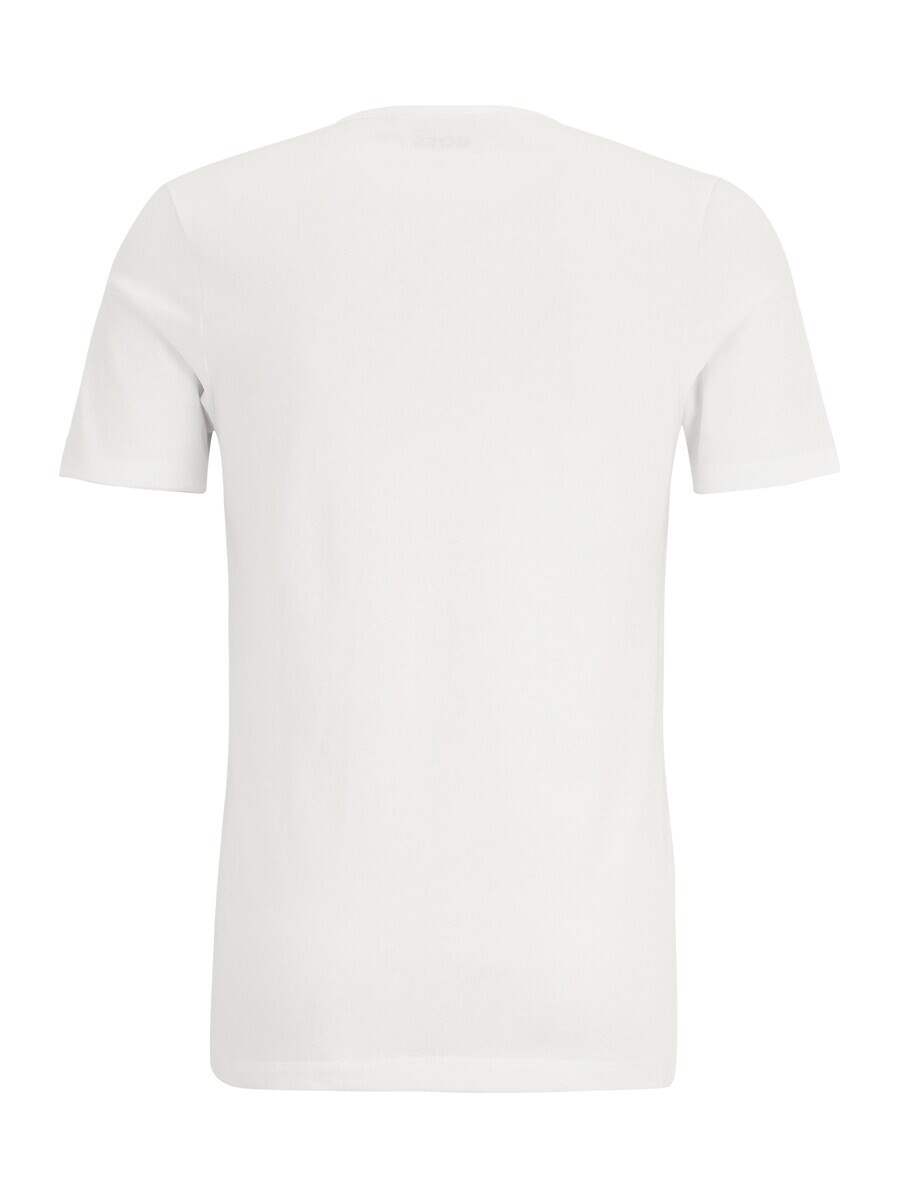 Классическая футболка BOSS Regular fit Shirt, цвет mottled grey/black/white — фото 2