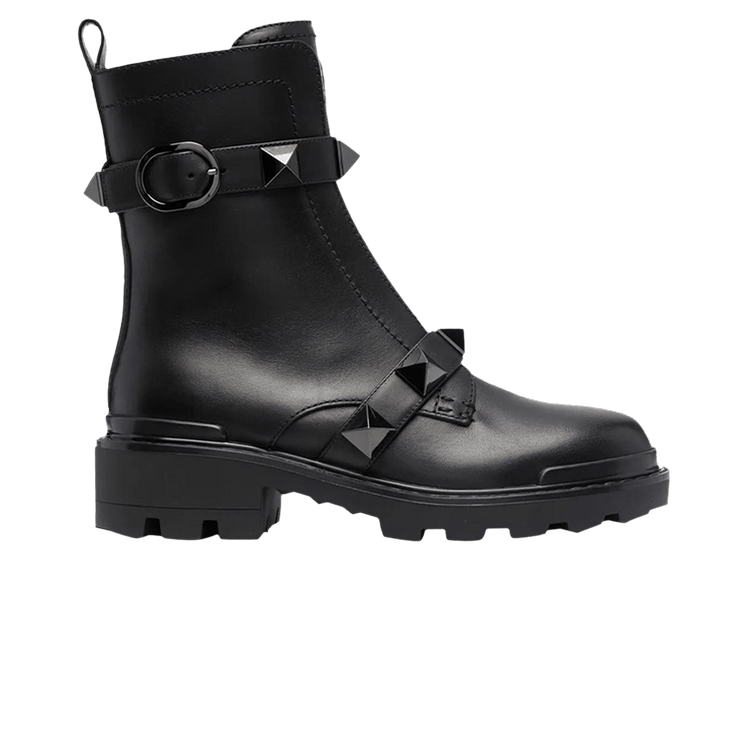 Ботинки Valentino Valentino Wmns Roman Stud Ankle Boot 'Black', черный