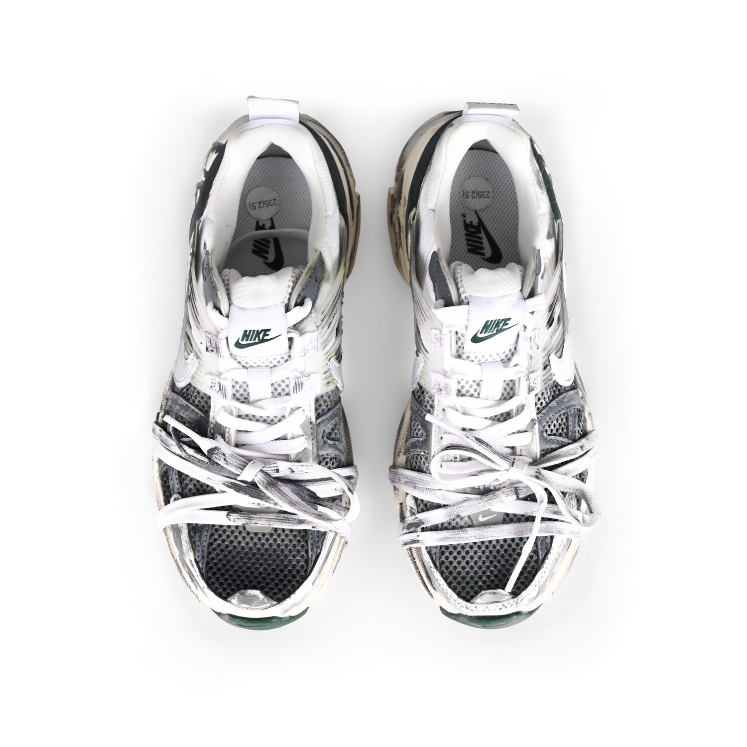 

Кроссовки для бега V2K Run женские с низким верхом серые Nike