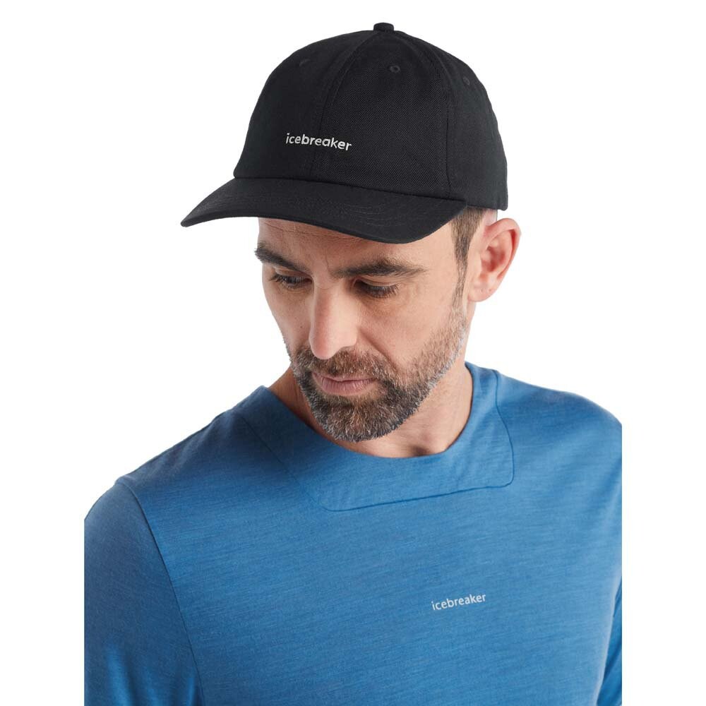 

Бейсболка Icebreaker 6 Panel Merino, черный