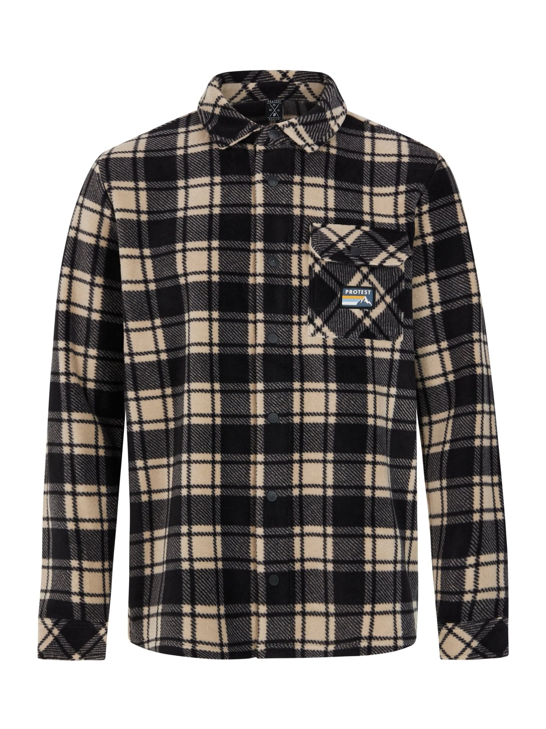 

PROTEST Футболка 'PRTOUTWELL' в черном цвете