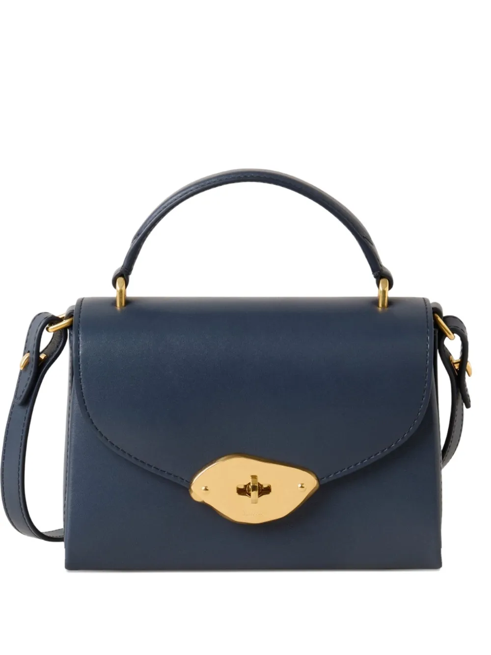 

Маленькая сумка через плечо Lana с клапаном Mulberry, синий