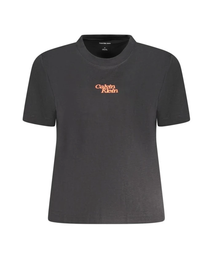 

Знаменитая футболка с круглым вырезом Calvin Klein, черный