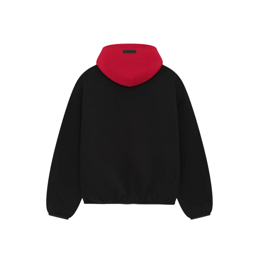 Худи Fear of God Essentials x NBA Chicago Bulls Hoodie 'Black Red', черный — фото 2