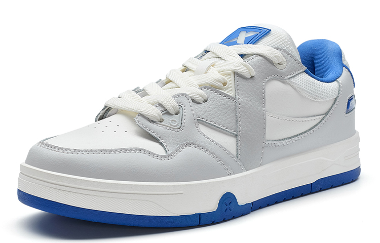 MAXX1.0 Low Top Скейтборд обувь мужская XTEP, Sail White/Lunar Stone Gray — фото 3