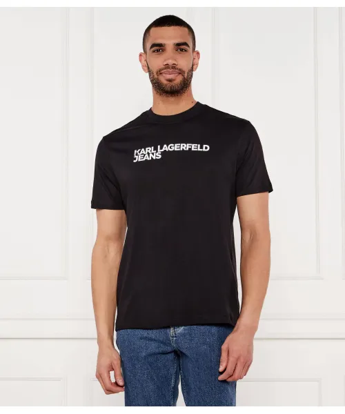 

Футболка Regular fit Karl Lagerfeld Jeans, черный