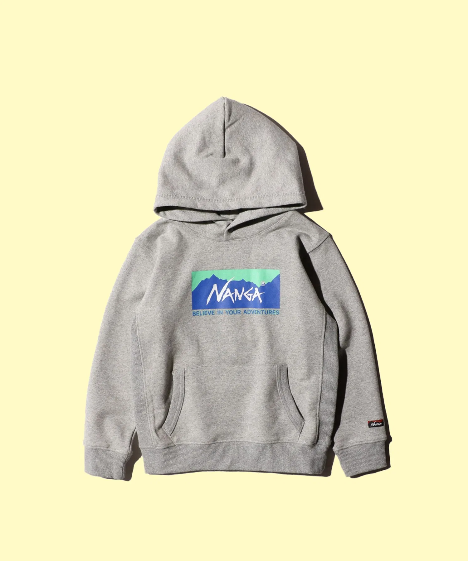 Детская толстовка с капюшоном NANGA ECO HYBRID BOX LOGO