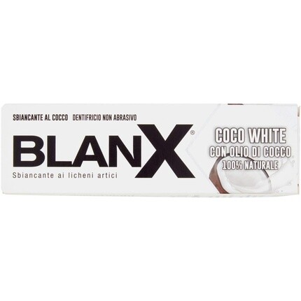 

Зубная паста Coco White с кокосовым маслом 75мл, Blanx