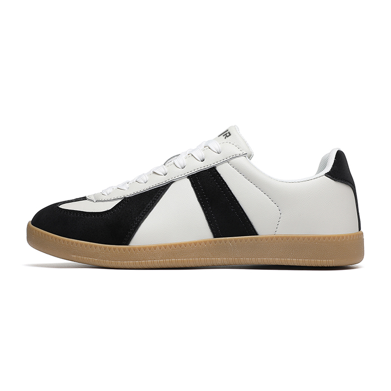 

NANJIREN Низкие скейтерские кроссовки унисекс бежево-черные, цвет Beige Black