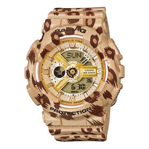 

Часы CASIO Baby-G 'Leopard Brown', коричневый