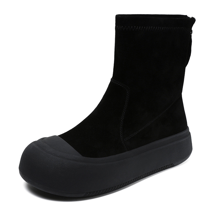 Ботильоны женские 4,0 см Devanro, Black (Only Unlined)