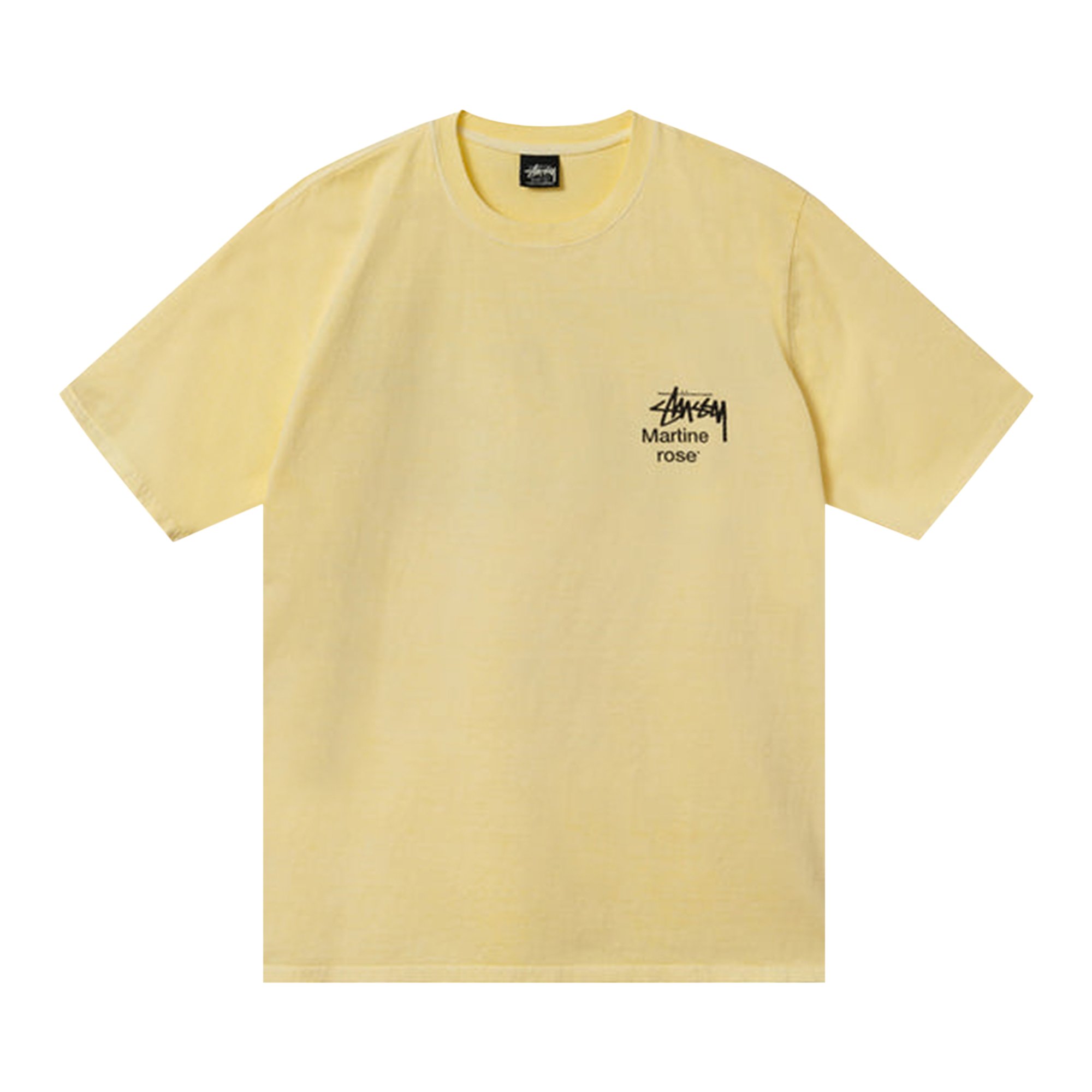 

Футболка Stussy x Martine Rose с коллажем, окрашенная в пигмент, Лимон