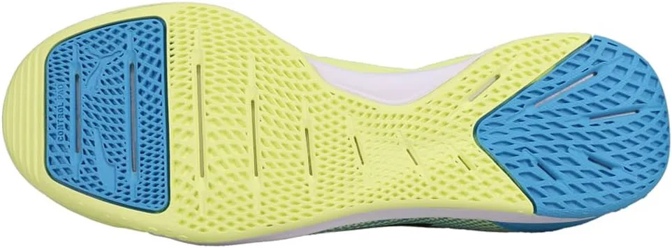 Футбольные бутсы PUMA Ibero III для мужчин, для зала - синие с желтым, синий — фото 4