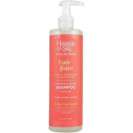 

Увлажняющий и определяющий форму кондиционер Triple Butter Hydrate & Define Conditioner, 355 мл. Hawaiian Silky