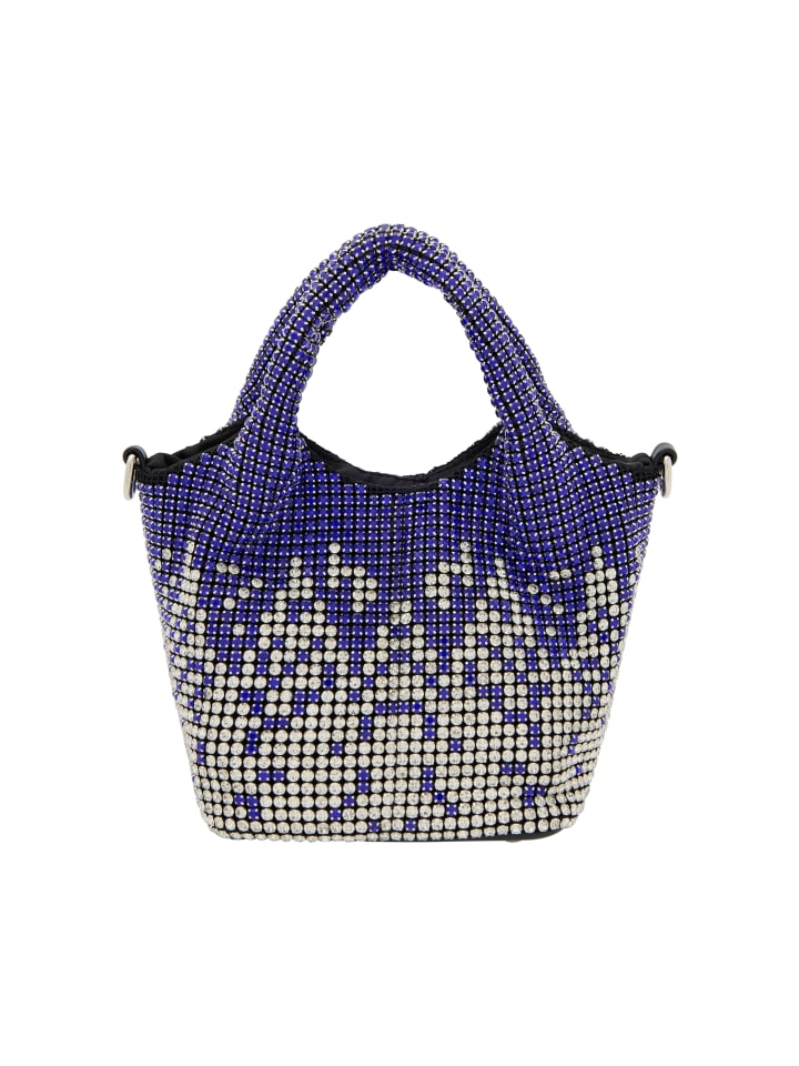 

Наплечная сумка myMo at night, цвет blue silver