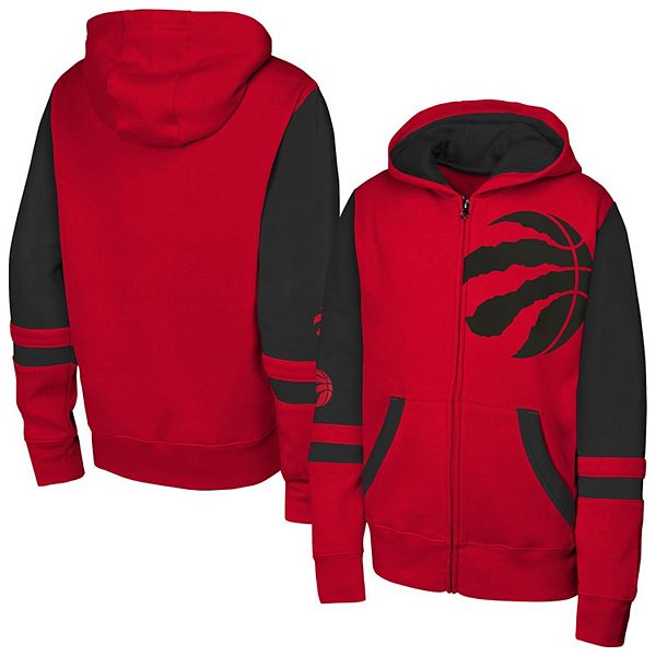 

Худи с молнией youth red toronto raptors straight to the league Outerstuff