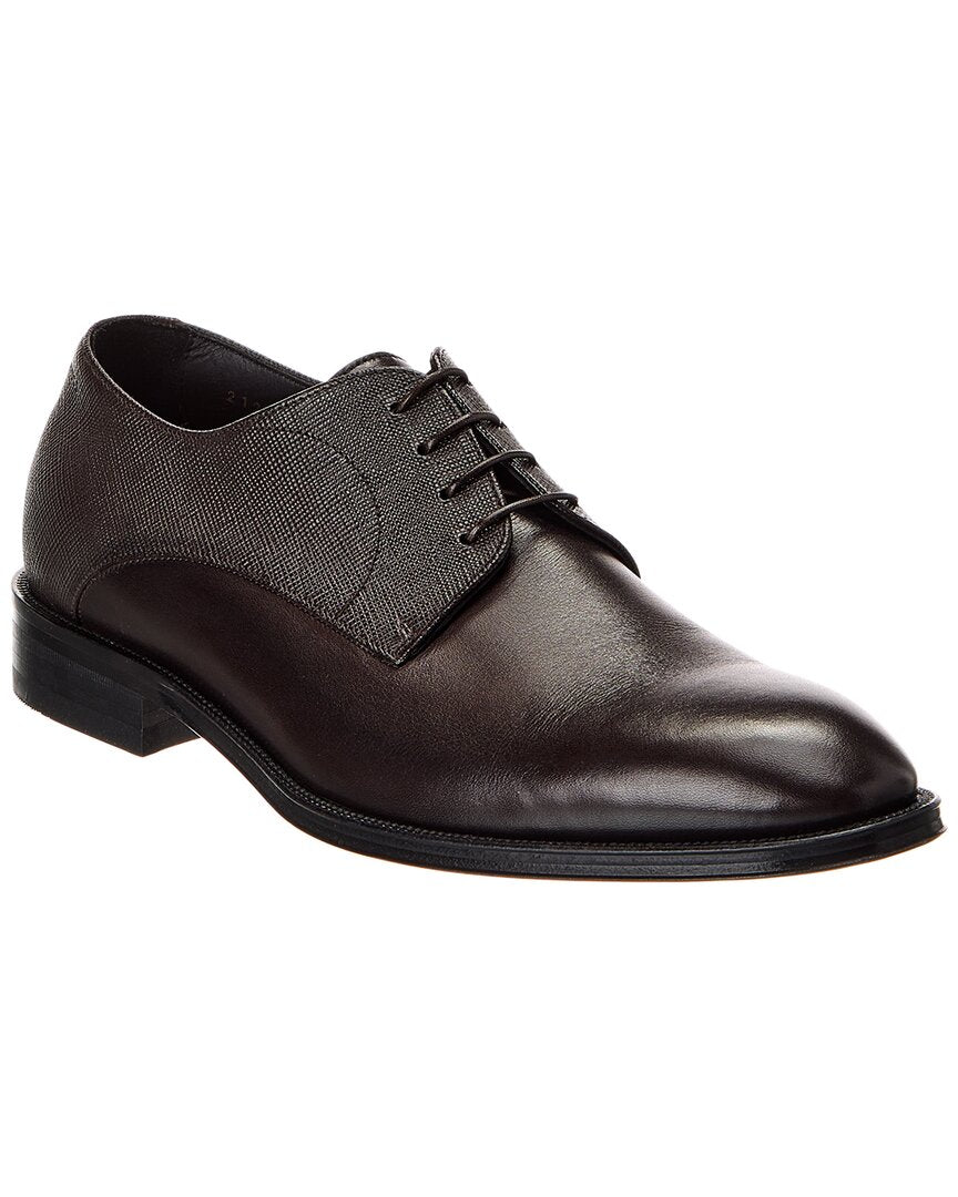 

Дерби из кожи Hugo Boss Derrek, коричневый