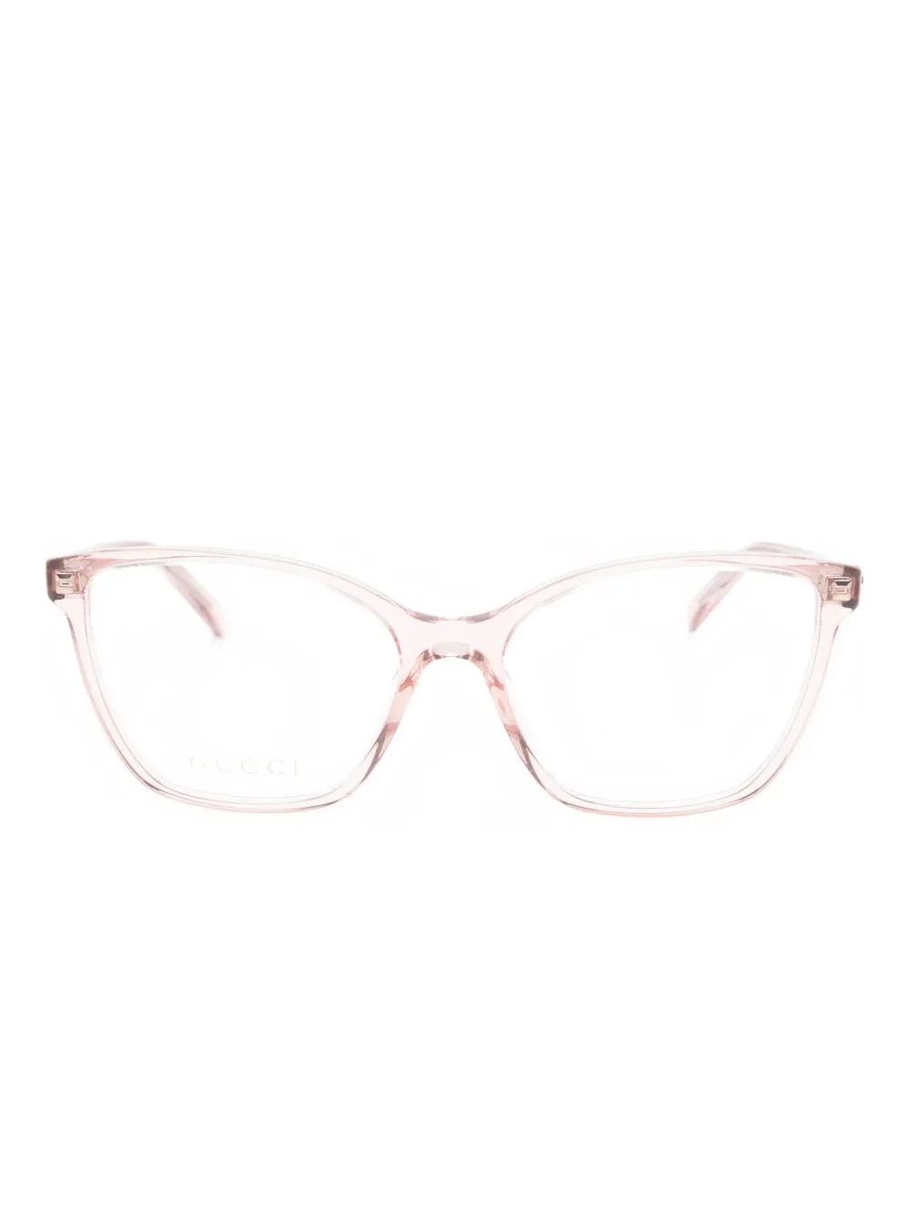 

Геометрические очки Gucci, розовый