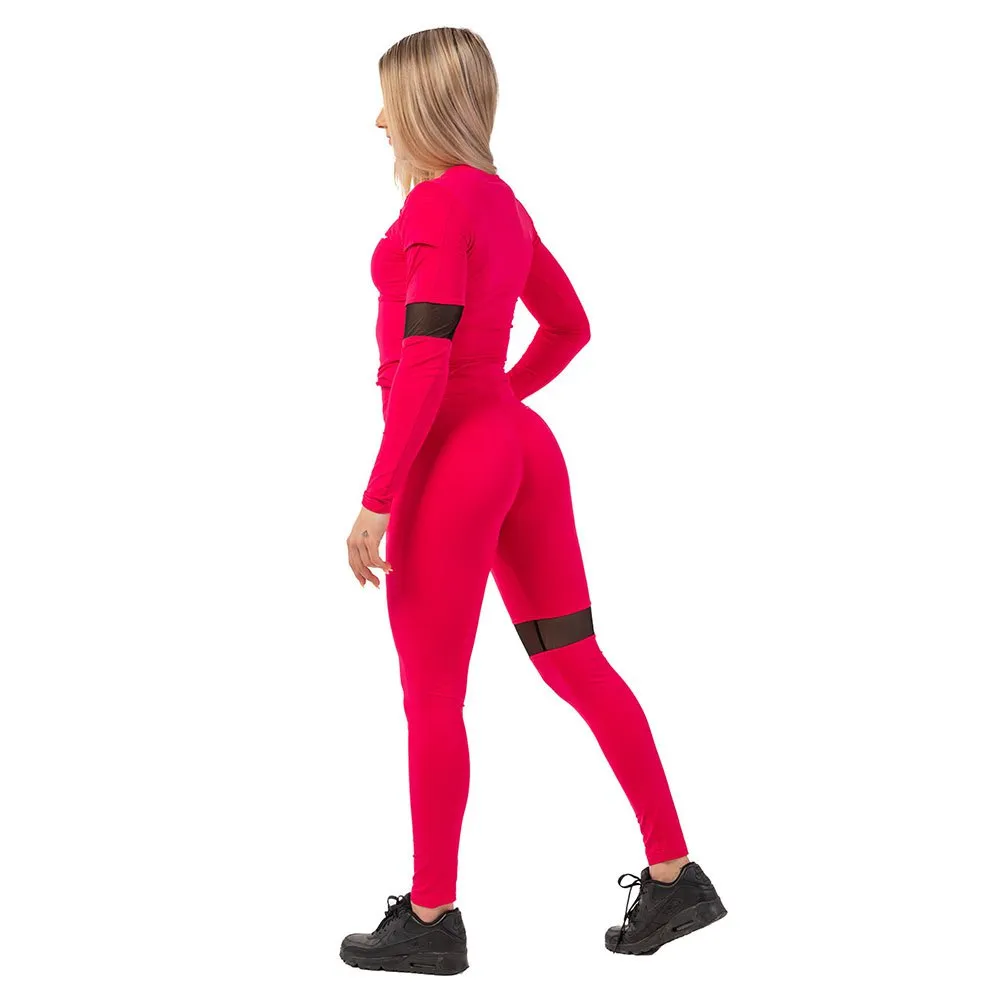 

Леггинсы Nebbia Sporty Smart Pocket 404 high waist, розовый