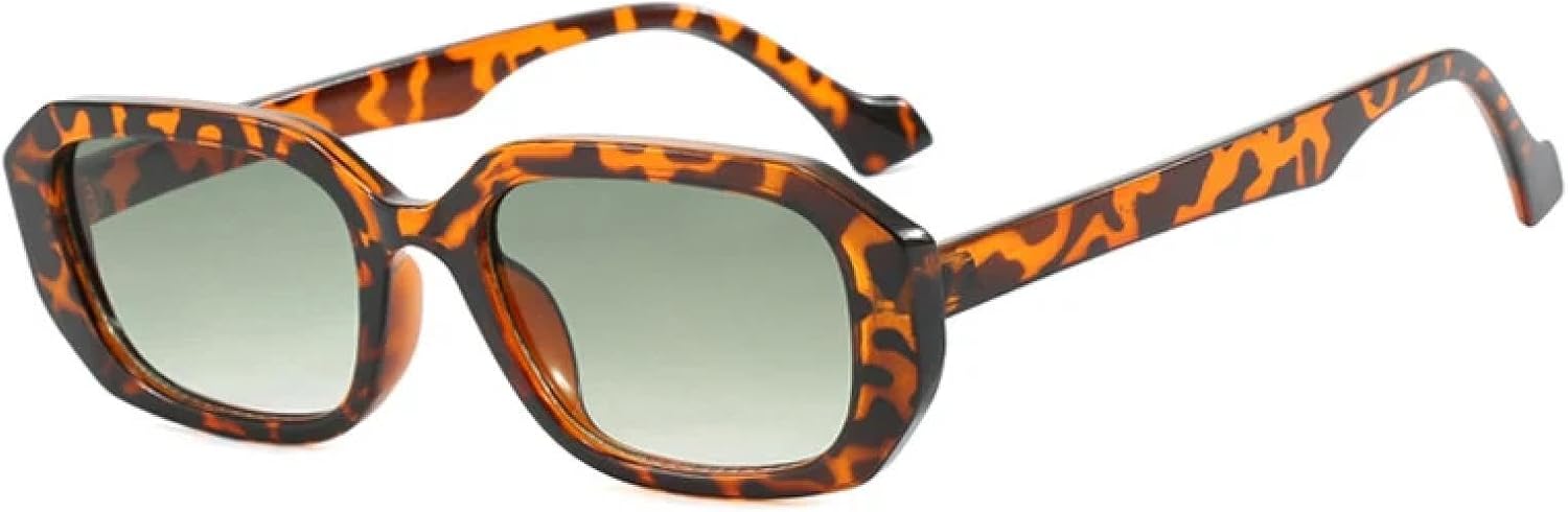 

Солнцезащитные очки с защитой от УФ-излучения UV400 | Женские (маленькие), прозрачные градиентные, мужские (синие) для занятий спортом на открытом воздухе и вождения DSVIGF, Leopard Green