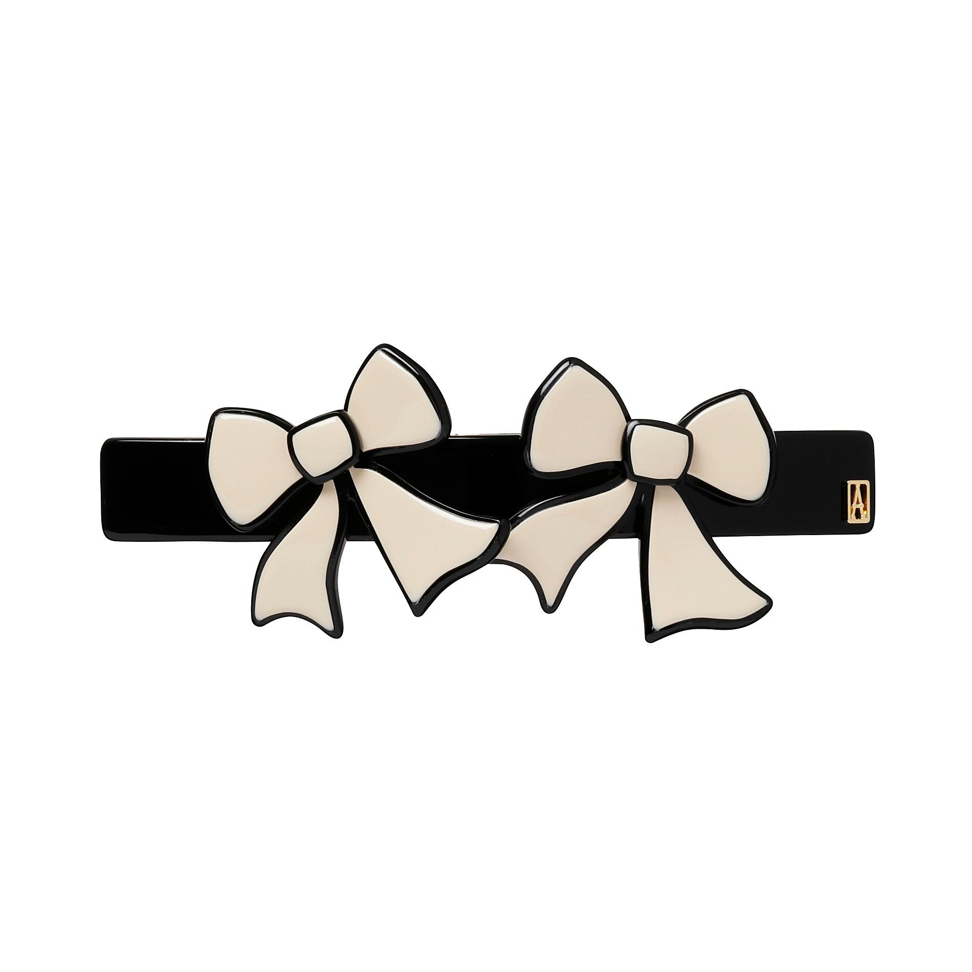 Заколка (8 см) Alexandre De Paris, Beige (S)