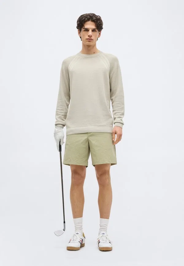 Турнирный джемпер с круглым вырезом Adidas Golf, Beige — фото 2