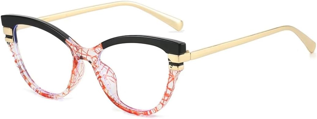 

Солнцезащитные очки для мужчин и женщин - защита UV400 - леопардовый принт "кошачий глаз", легкая оправа для занятий спортом на открытом воздухе и вождения DSVIGF, Black Pink