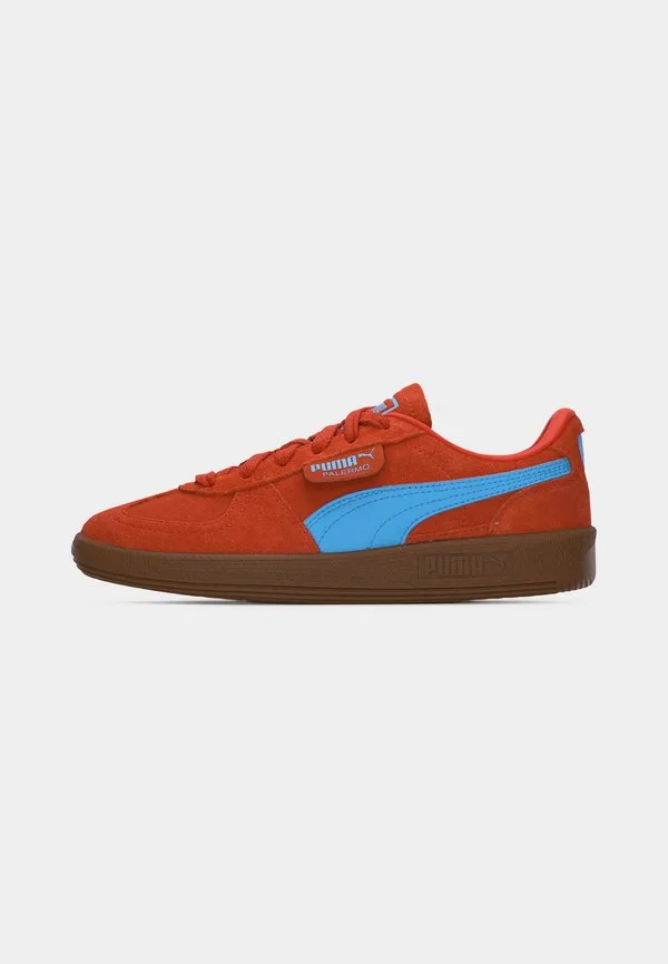 Кроссовки palermo jr Puma, Amarena/Vibrant Blue — фото 2