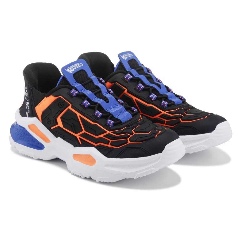 

Кроссовки Slip-Ins skech-bots для маленьких/больших детей Skechers, черный