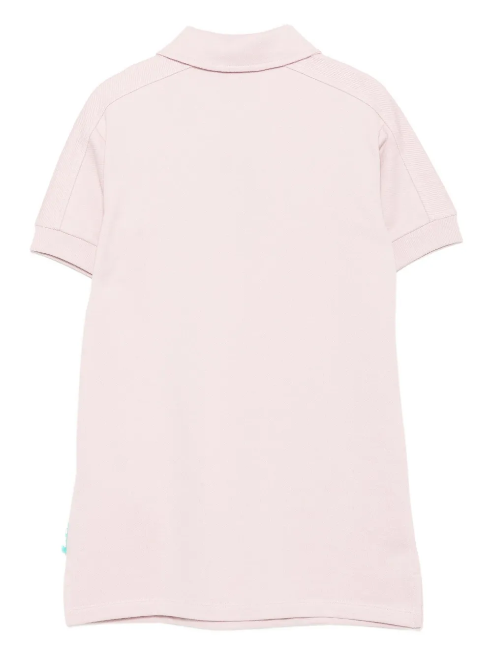 Платье из хлопка ASV Emporio Armani Kids, розовый — фото 2