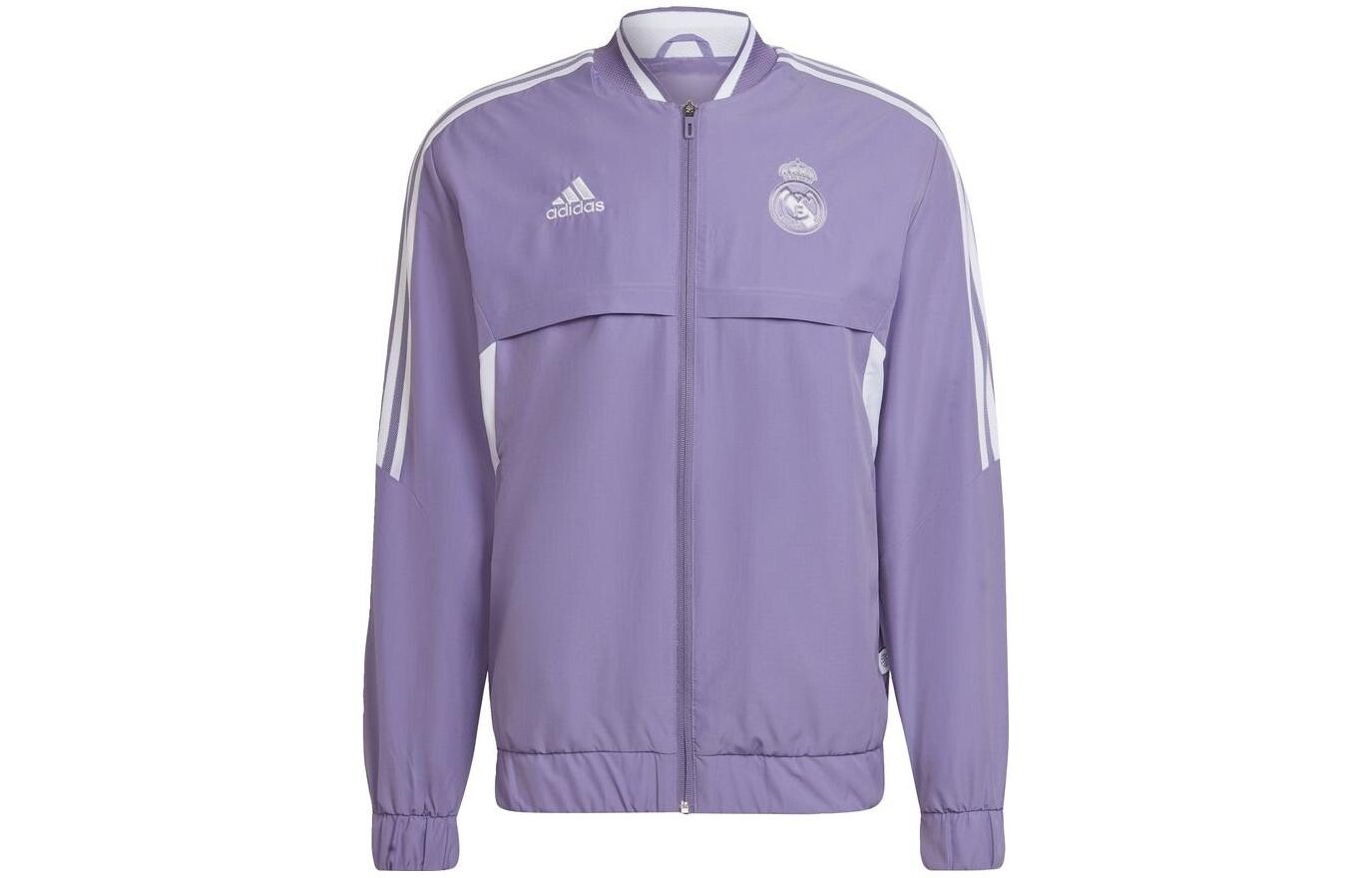 

Мужская куртка Real Madrid фиолетового цвета Adidas, фиолетовый