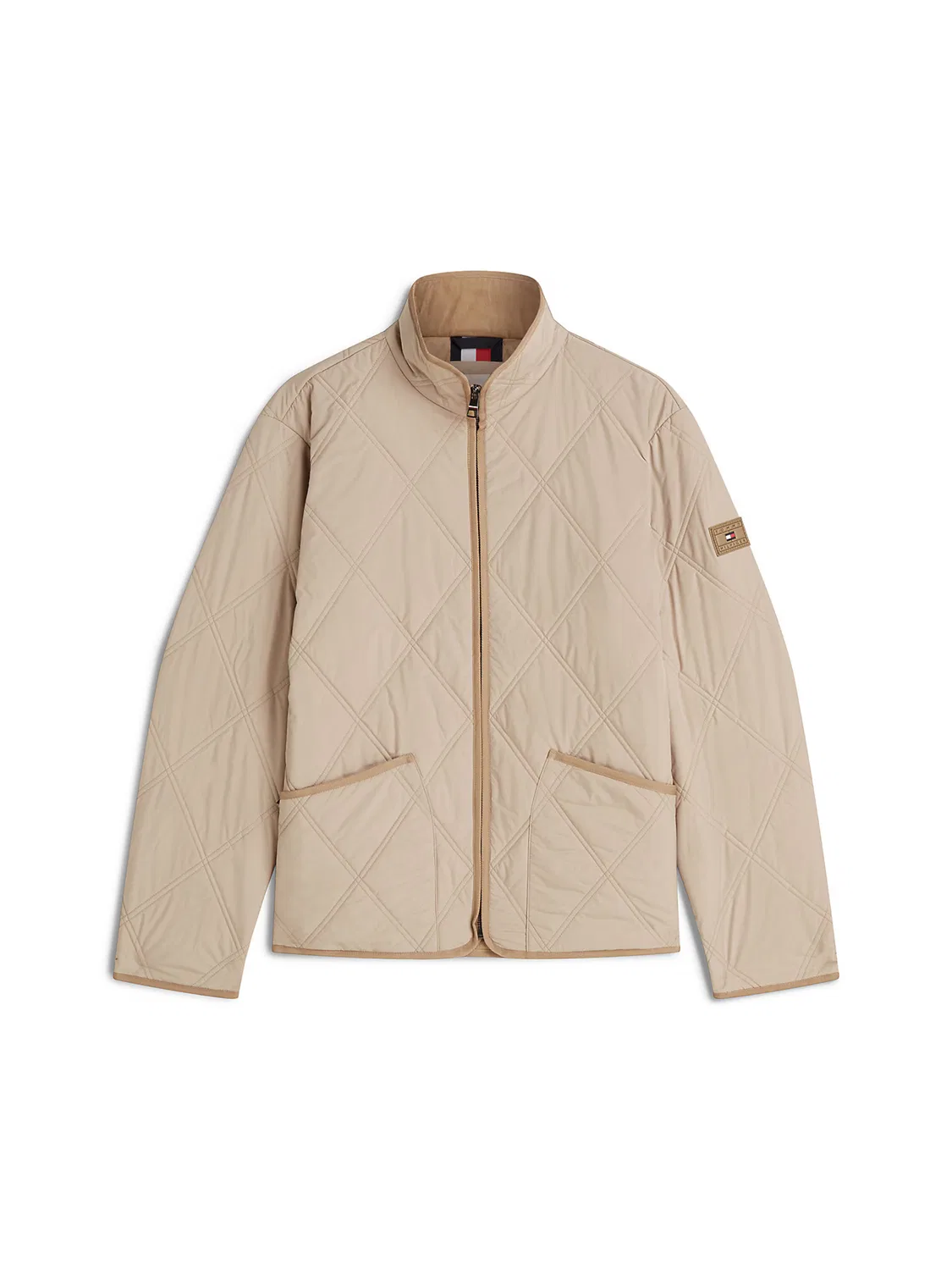 Куртка Tommy Hilfiger межсезонья, бежевого цвета