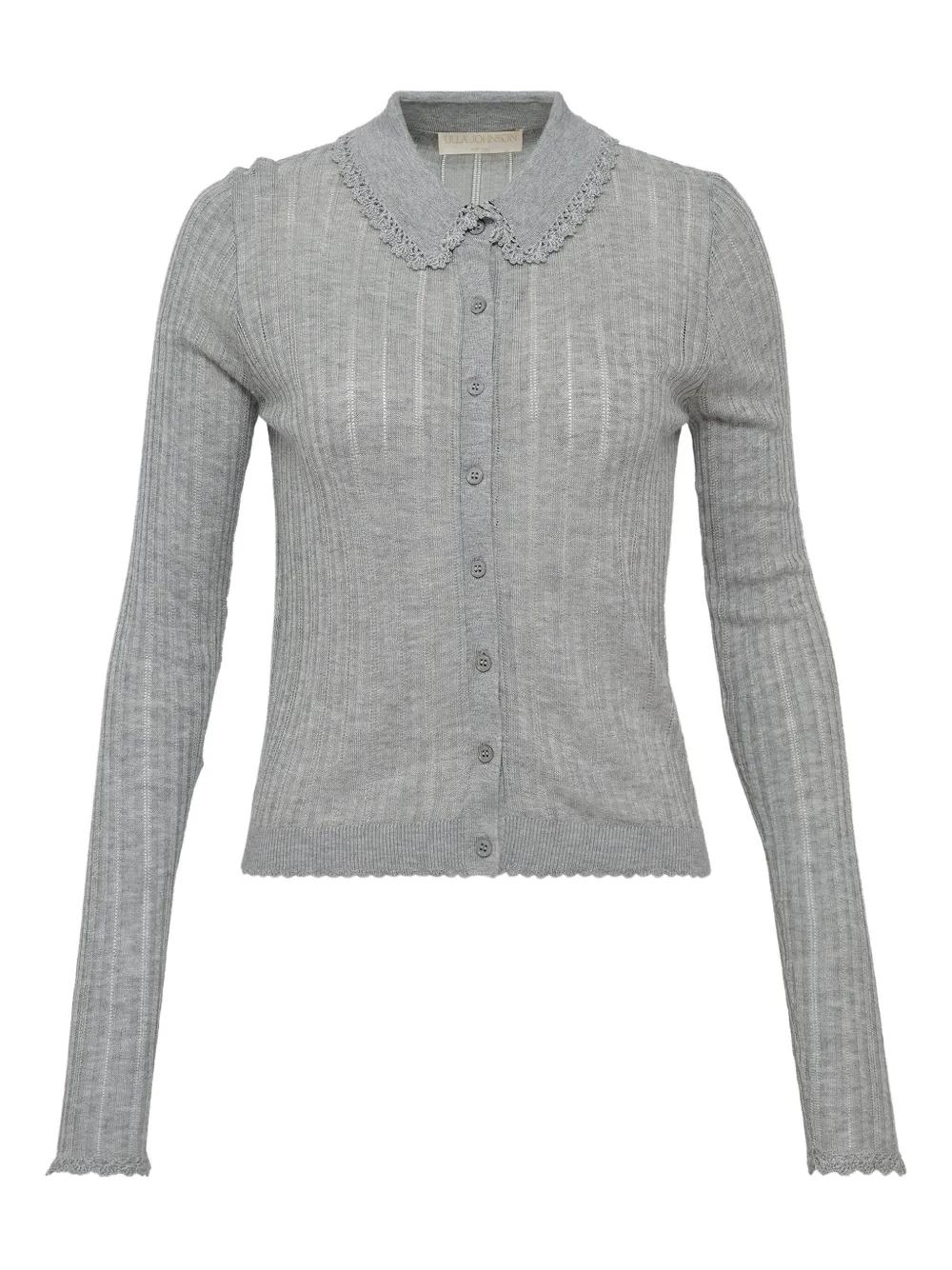 

Кардиган Lottie с отделкой крючком Ulla Johnson, серый