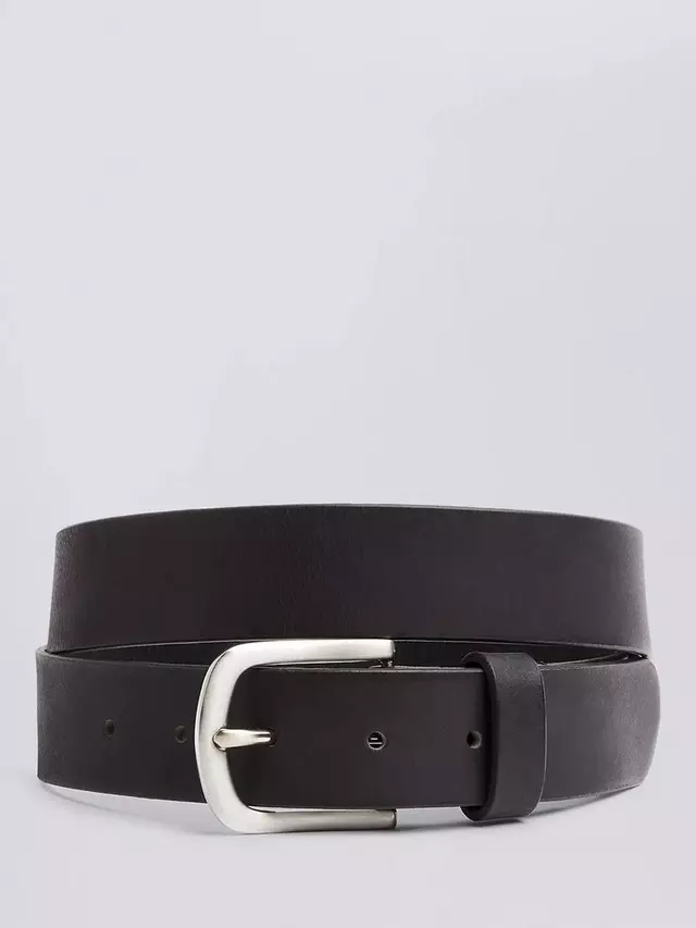 

Ремень Moss Casual Leather, черный