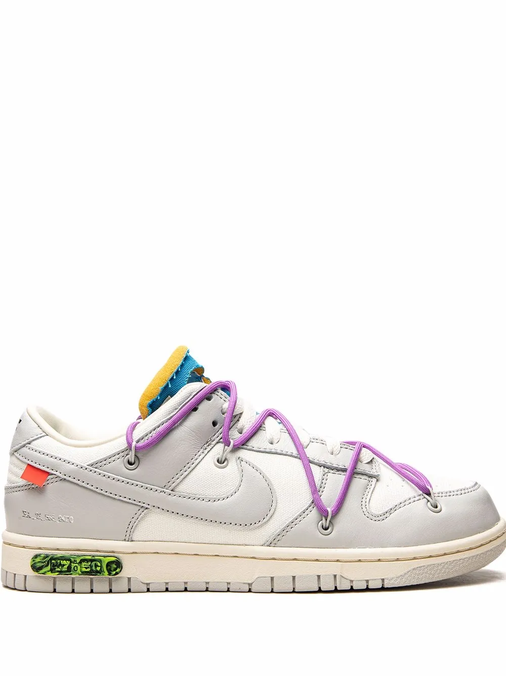 

Кроссовки Dunk Low из коллаборации с Off-White Nike X Off-White, белый