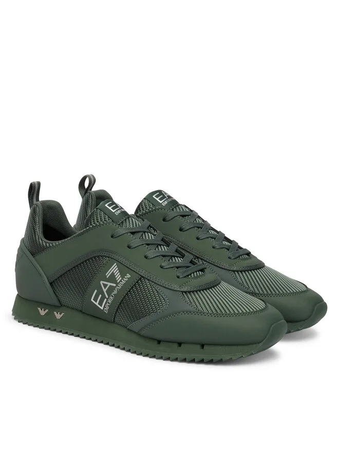 EA7 Emporio Armani Кроссовки 7X000337 AF18613 M7164 зеленые — фото 2