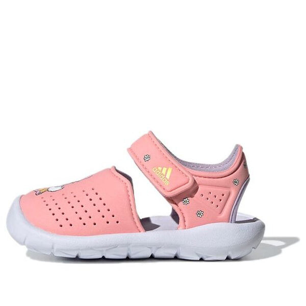 

Сандалии disney x fortaswim полоски Adidas, розовый