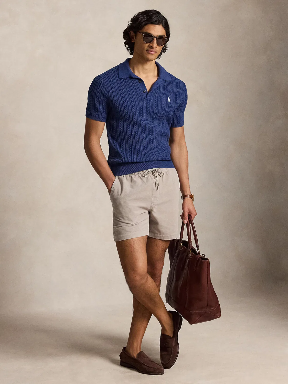 Обычные брюки Polo Ralph Lauren, Grey — фото 3