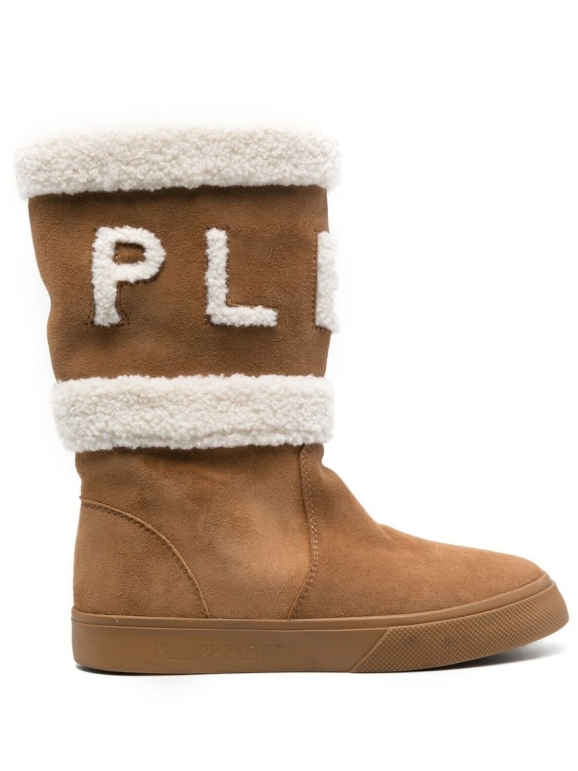 

Сапоги с меховой подкладкой Philipp Plein, бежевый