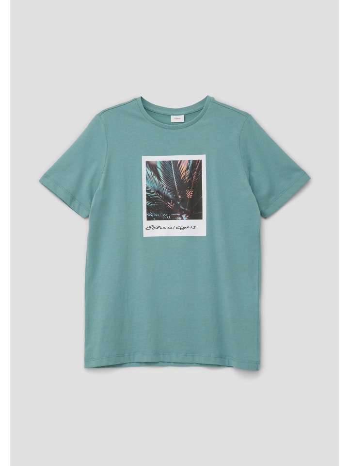 

Футболка цвета 6553_светлый петроль s.Oliver, Хаки, Футболка цвета 6553_светлый петроль s.Oliver