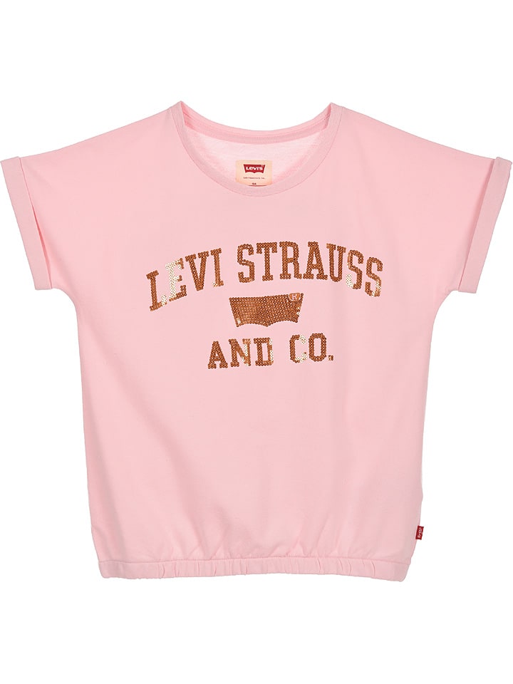 

Футболка Levi's Kids, розовый