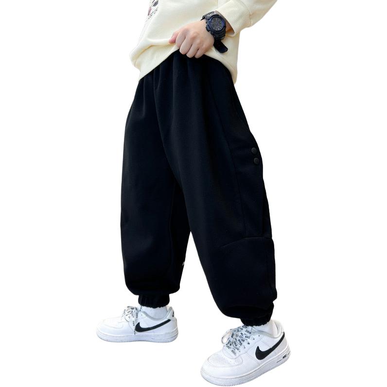 

Вязаные спортивные штаны Teenagers EASTERN CAMEL, черный fleece-lined