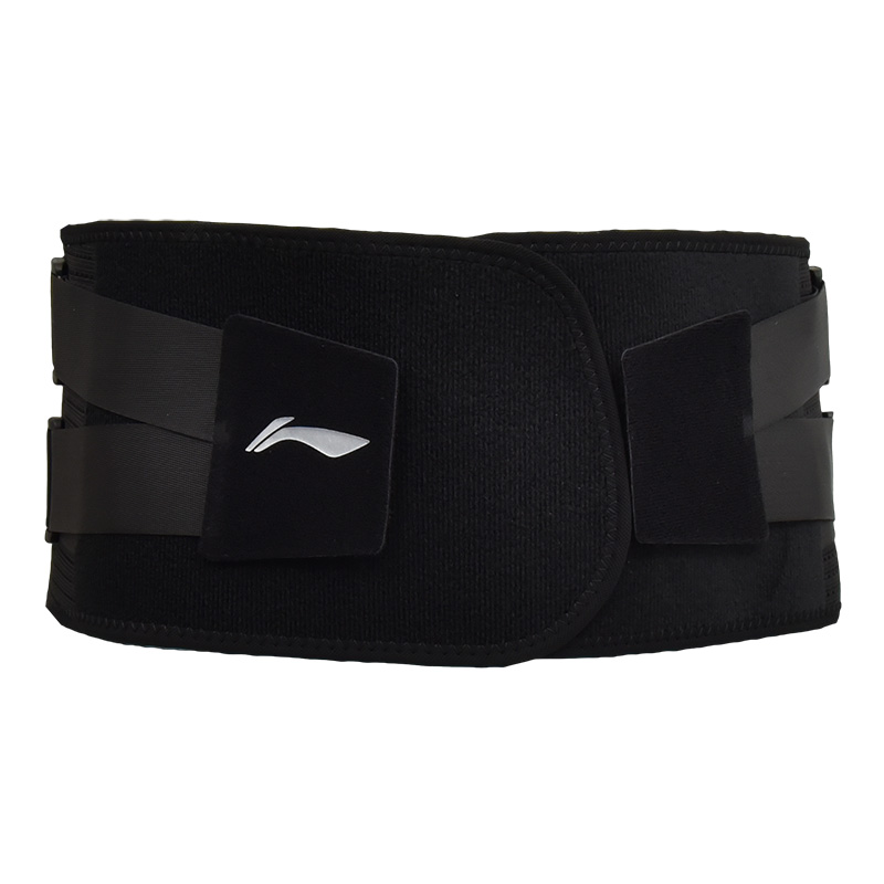 

Бандаж для спины polyester, nylon фитнес, бег взрослые защитный LINING, черный