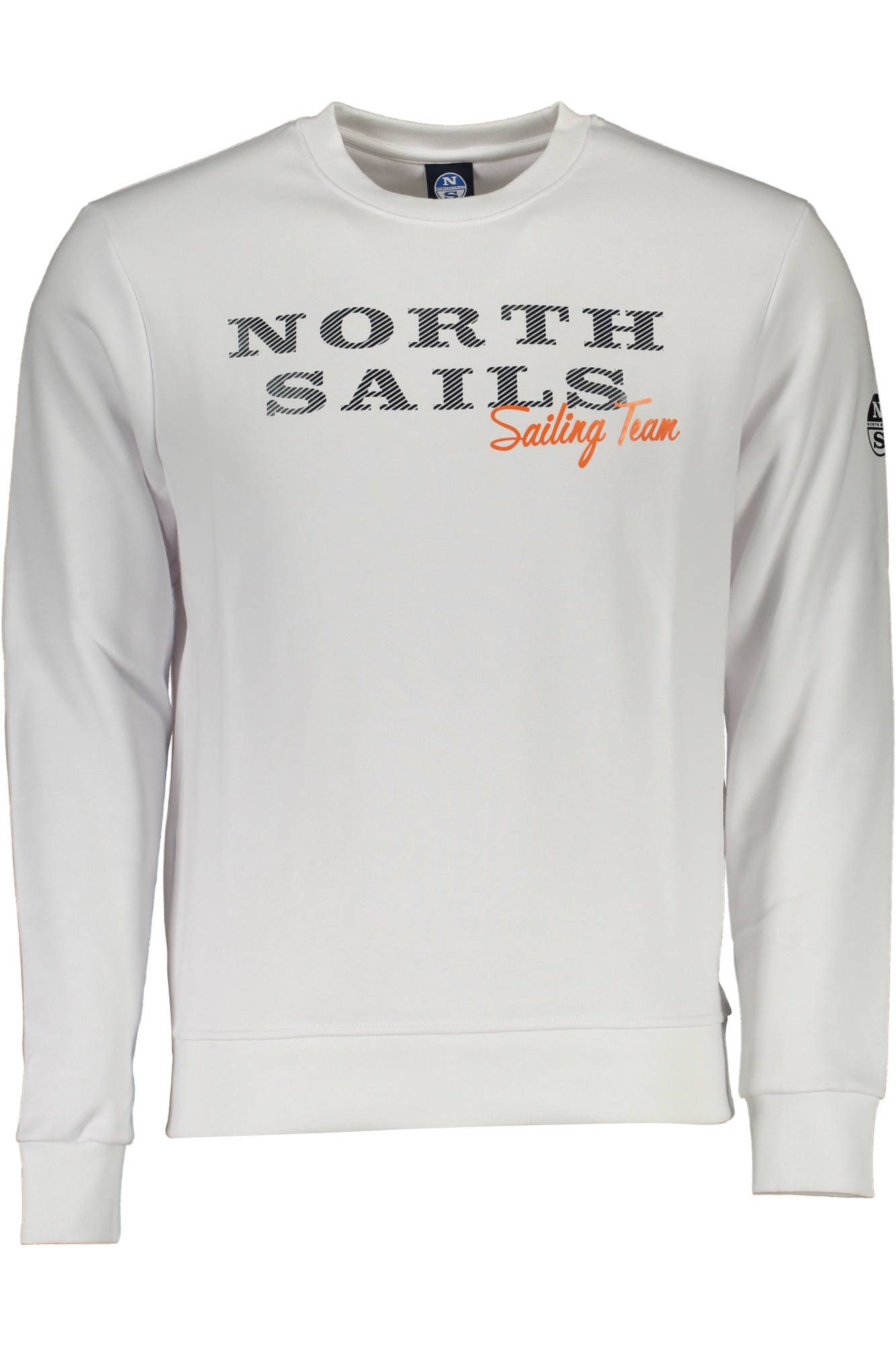 

Белый хлопковый мужской свитер North Sails