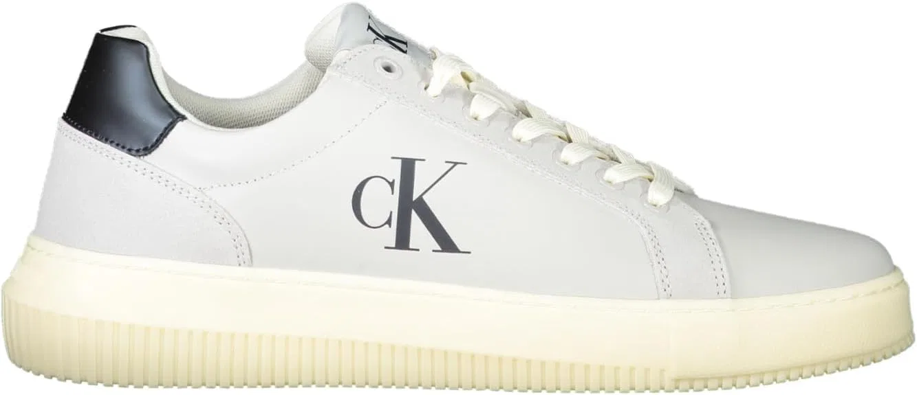 Кроссовки Calvin Klein Herren Cupsole Chunky Authentic Schuhe, Grey O Mushroom C White Navy