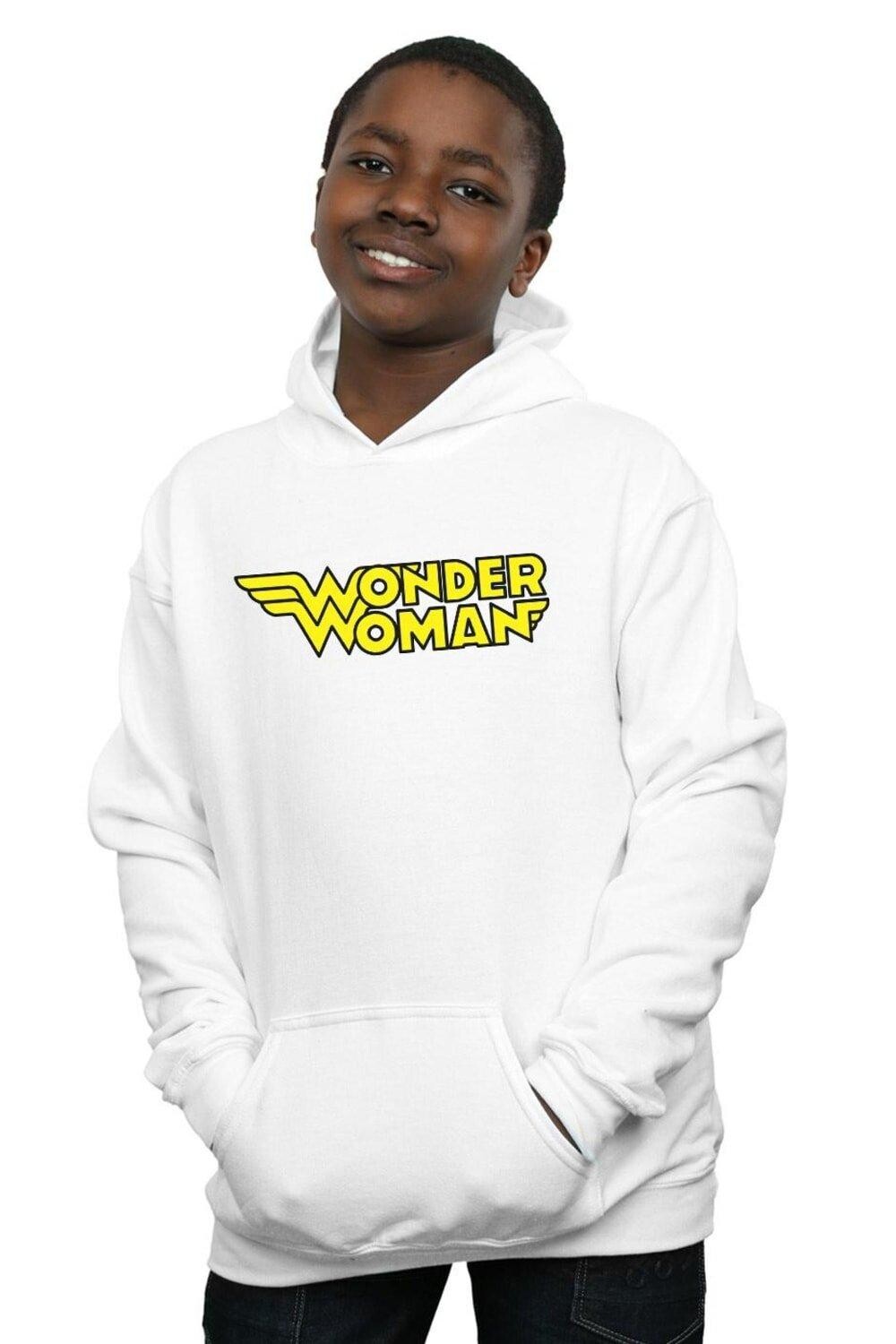 

Толстовка с логотипом Wonder Woman DC Comics, белый