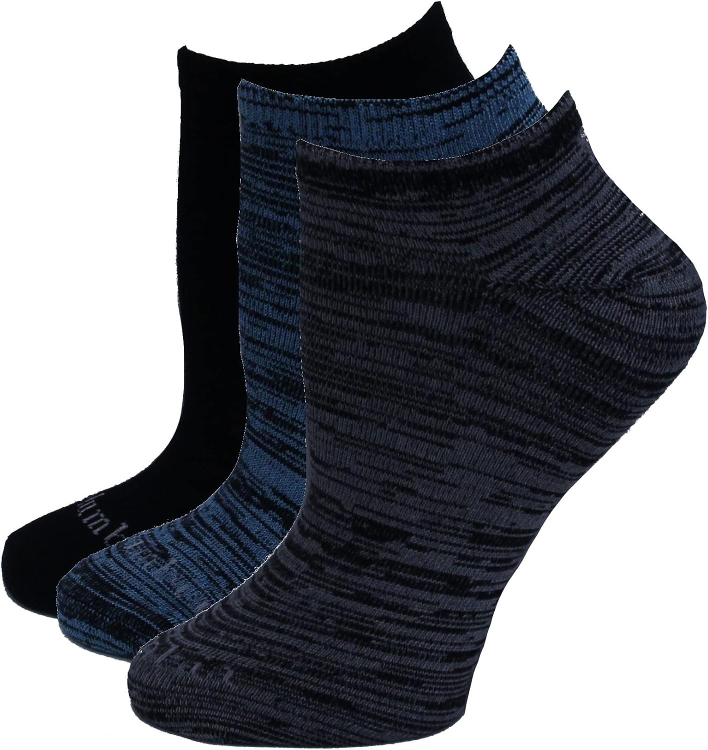 

Columbia Женские Носки No-show Pattern, 3 парыПовседневные носки, Black/Sea Wave