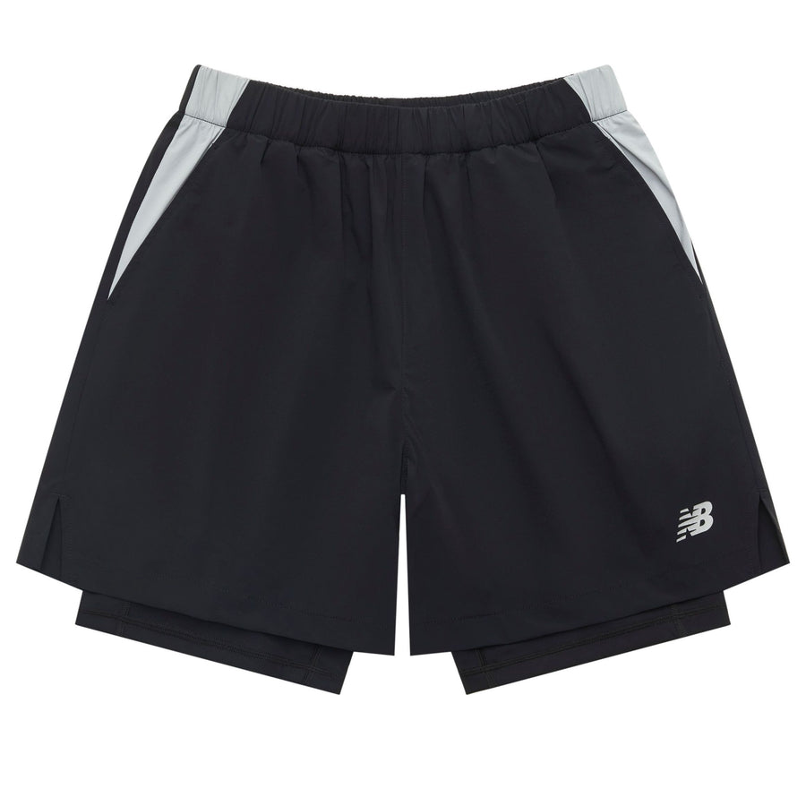 

Спортивные шорты New Balance NB Logo 2 In 1 Short 'Black', черный