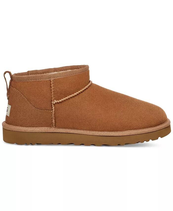 Мужские угги UGG® мини классические замшевые, коричневый — фото 2